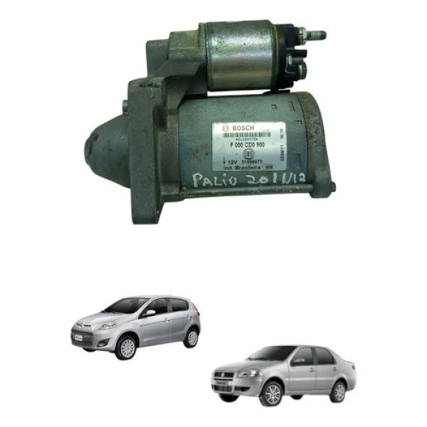 Motor Partida Fiat Pálio Siena 2011 A 2015 51888975