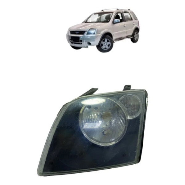 Farol Lado Esquerdo Ford Ecosport 2003 A 2007 2n1513005ad Esquerdo/motorista