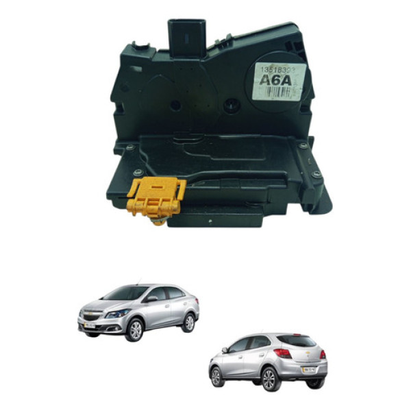 Fechadura Porta Traseira Esquerda Gm Onix Prisma 2013 A 2019