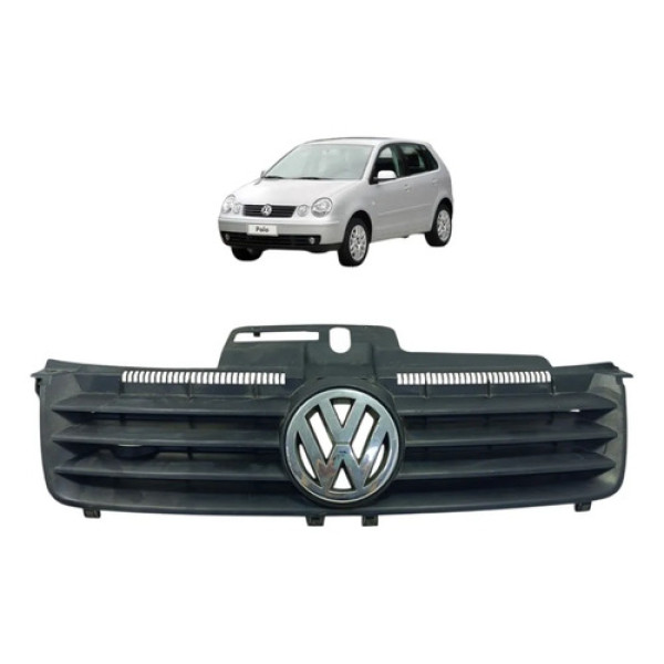 Grade Parachoque Vw Polo 2003 A 2007 6q0853653