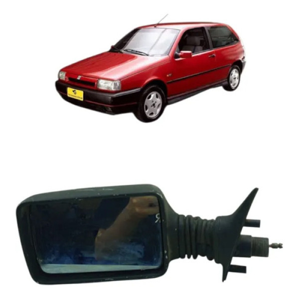 Retrovisor Manual Lado Direito Fiat Tipo 1993 A 1997