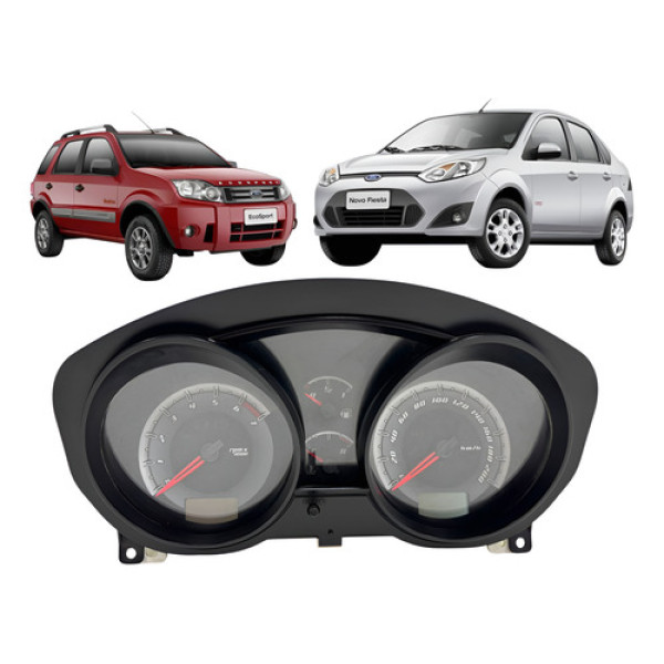 Painel Instrumentos Fiesta Ecosport 1.6 2009 - 2012 10849 Preto