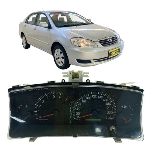 Painel Instrumento Toyota Corolla  2008 88458018 Preto