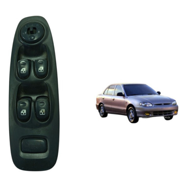 Comando Vidro Elétrico Hyundai Accent 1998 A 2001 9357025300