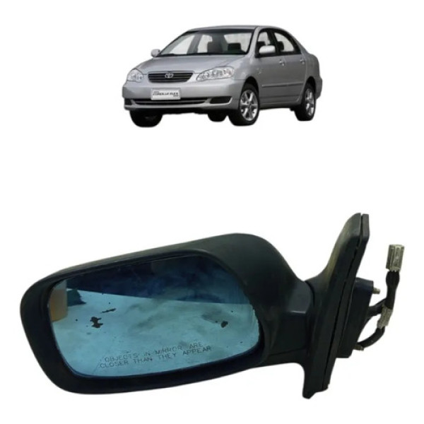 Retrovisor Elétrico Lado Esquerdo Toyota Corolla 2003 A 2008