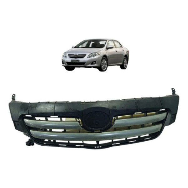 Grade Dianteira Toyota Corolla 2009 A 2012 5311402150 Preta