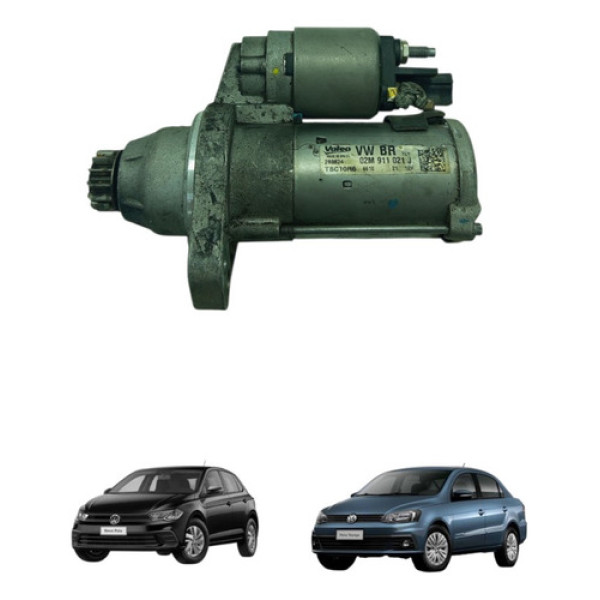 Motor Partida Vw Polo Voyage 1.0 2018 A 2021 02m911021j