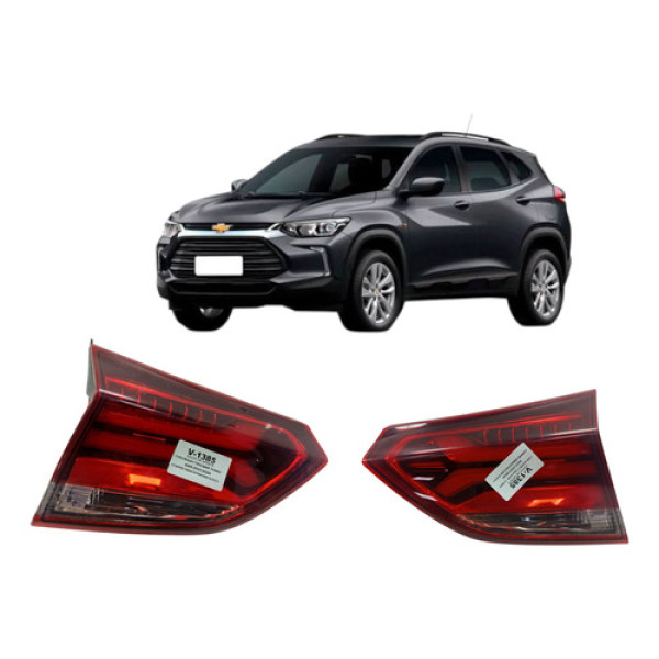 Par Lanterna Traseira Led Tampa  Chevrolet Tracker 2023 2024