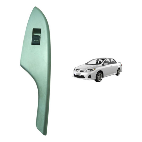 Botão Vidro Traseira Esquerda Toyota Corolla 2009 A 2014