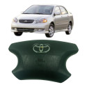Bolsa Airbag Volante Toyota Corolla 2003 A 2008 Cinza