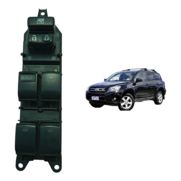 Comando Vidro Elétrico Toyota Rav4 2005 A 2010 8404002050