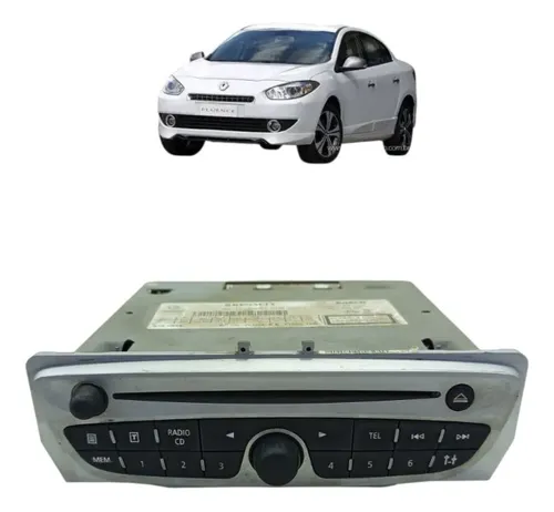 Rádio Cd Renault Fluence 2012 A 2016 281150743r