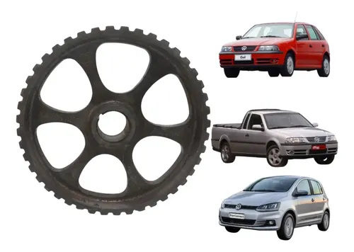 Polia Comando Gol Fox Saveiro Ap 1.6 Valvula 1.8 049109111c