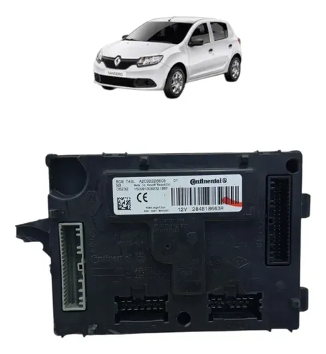 Módulo Confortou Bcm Renault Sandero 2015 A 2019 284b18663r