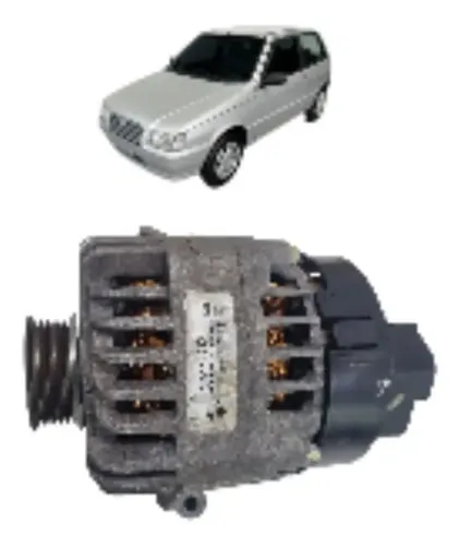 Alternador Fiat Uno 2012 A 2017 518469540